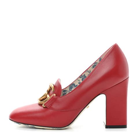 gucci victoire pump hibiscus|GUCCI .